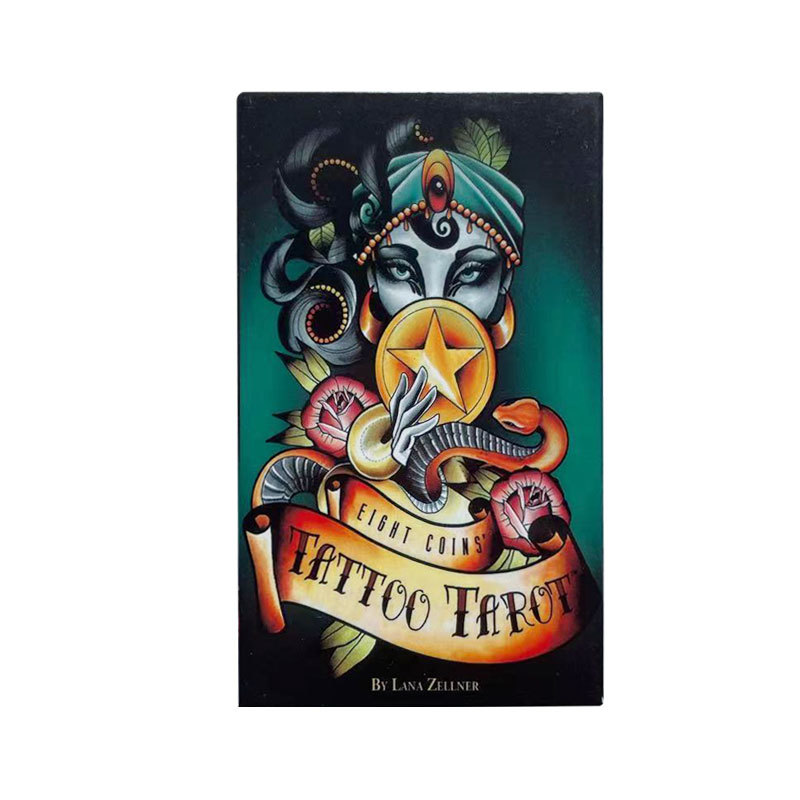 Eight Coins Tattoo oracles s Tarot Deck Board Games Family Gift Party Game Playing Cards Divine
Eight Coins Tattoo oracles s Tarot Deck Board Games Family Gift Party Game Playing Cards Divine