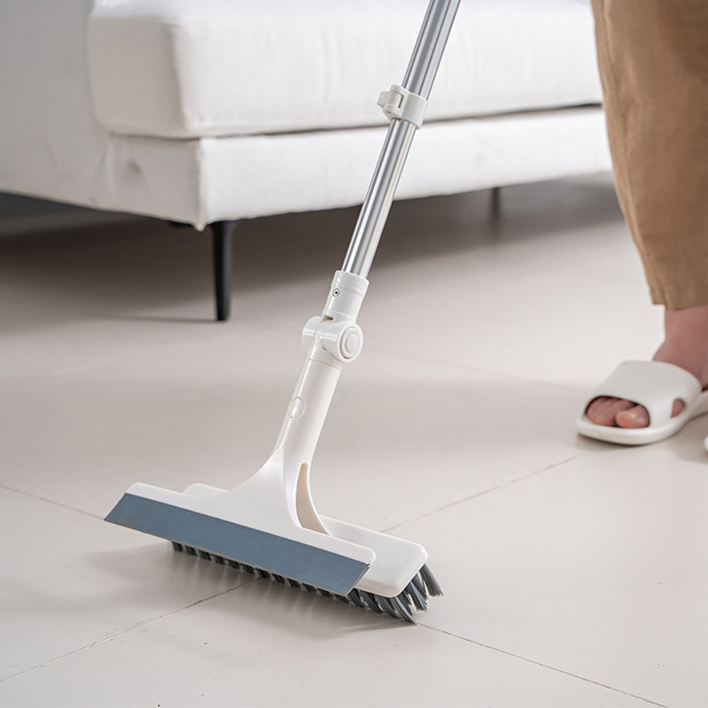 Cleaner 2 in 1 clean-up tool with elbow and straight-extension pole 45 "telescopic fool washing equipment