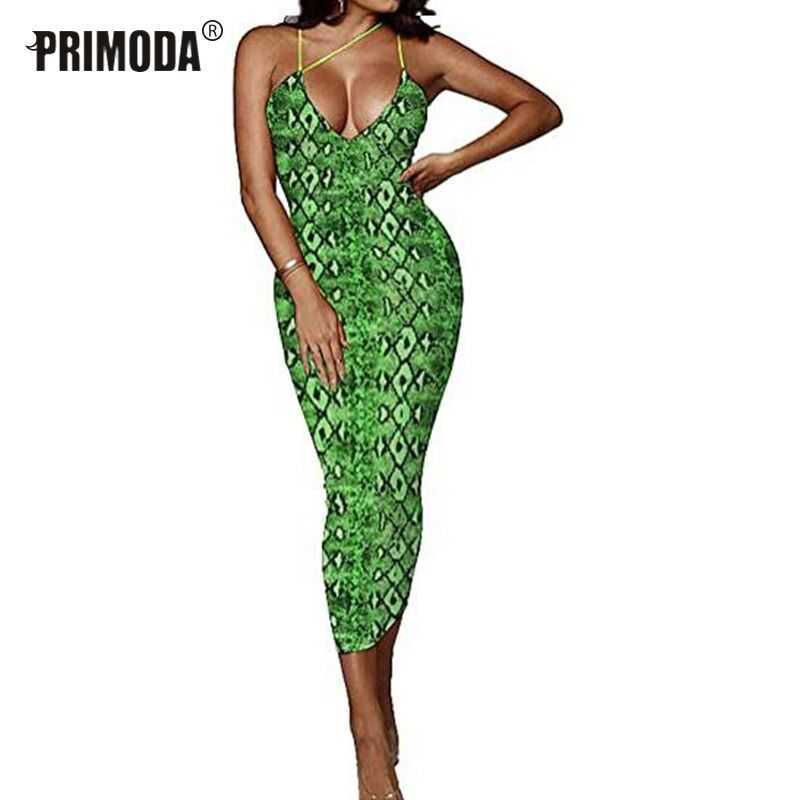 Neon Fashion Sexy Lady Club Midi Dress Summer Women Elegant Party Fluorescent Backless Spaghetti Strap Bodycon Dress PR272G 210630