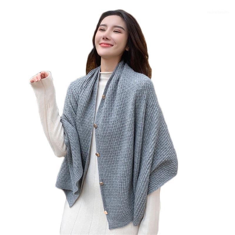 Scarves WSYORE Spring And Autumn Scarf Women's Wild Button Air Conditioning Room Shawl Cloak Dual-use Winter Warm Thicken NS2738
Scarves WSYORE Spring And Autumn Scarf Women's Wild Button Air Conditioning Room Shawl Cloak Dual-use Winter Warm Thicken NS2738