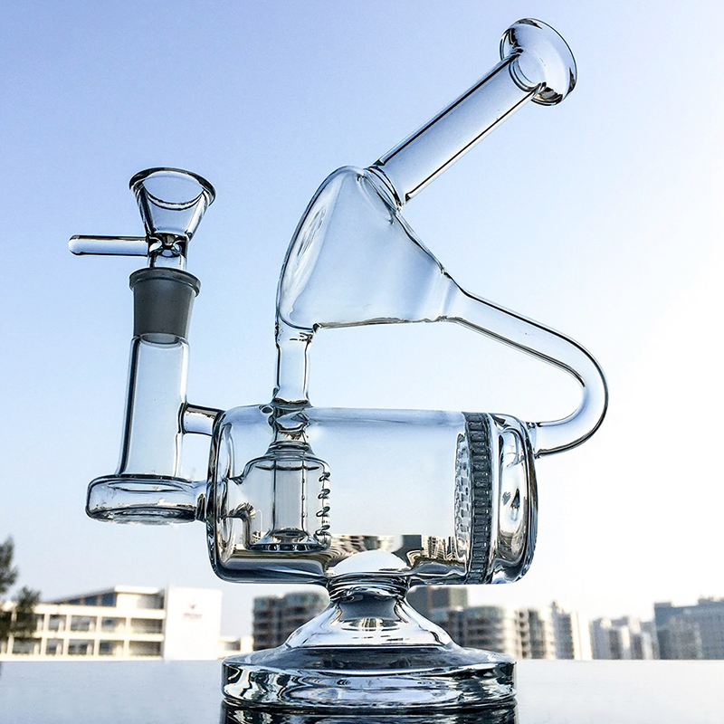 Unique Hookahs Special Large Glass Bong 9 Inch Water Pipe Big Recycler Dab Rig Comb Perclator Bongs Inline Perc Oil Rigs 14mm Joint Smoking
Unique Hookahs Special Large Glass Bong 9 Inch Water Pipe Big Recycler Dab Rig Comb Perclator Bongs Inline Perc Oil Rigs 14mm Joint Smoking