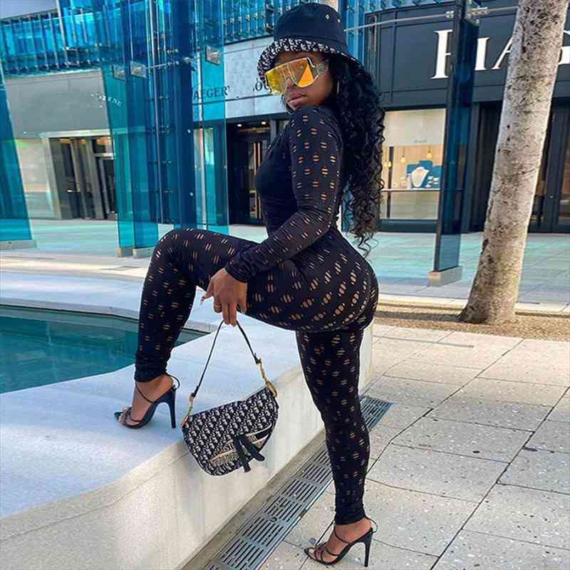 Trendy Sexy Hollow Out Women Jumpsuits Nightclub Party See Through Push Up Slim V Neck Long Sleeve Zipper Package Hip, Black;white
Trendy Sexy Hollow Out Women Jumpsuits Nightclub Party See Through Push Up Slim V Neck Long Sleeve Zipper Package Hip, Black;white