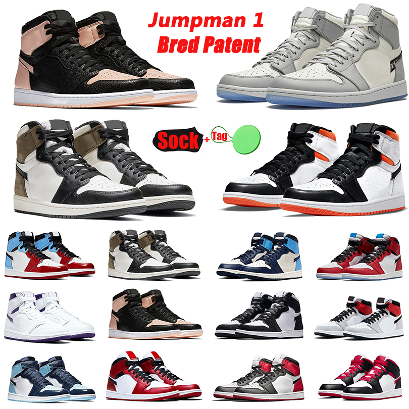 1 Mens 1 high OG basketball shoes 1s Bordeaux Hype Royal University Blue dark mocha bred shadow UNC seafoam Fearless Obsidian men women Sneakers trainers, Item#27
1 Mens 1 high OG basketball shoes 1s Bordeaux Hype Royal University Blue dark mocha bred shadow UNC seafoam Fearless Obsidian men women Sneakers trainers, Item#27