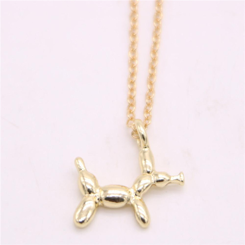 Fashion balloon dog pendant lovely animal element necklace designed for women wholesale
Fashion balloon dog pendant lovely animal element necklace designed for women wholesale