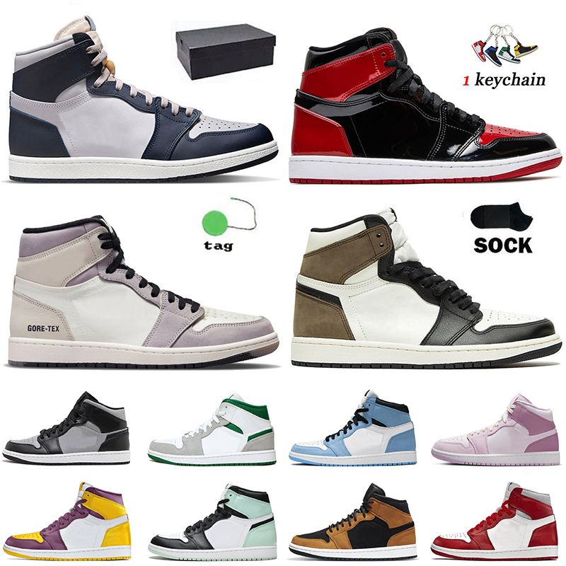 1s Top Authentic Basketball Shoes 1 Patent Bred Georgetown Mens Women Jumpman High Og Nrg Igloo Light Bone Dark Mocha Shadow Red Designer, A55 prototype 36-47
1s Top Authentic Basketball Shoes 1 Patent Bred Georgetown Mens Women Jumpman High Og Nrg Igloo Light Bone Dark Mocha Shadow Red Designer, A55 prototype 36-47
