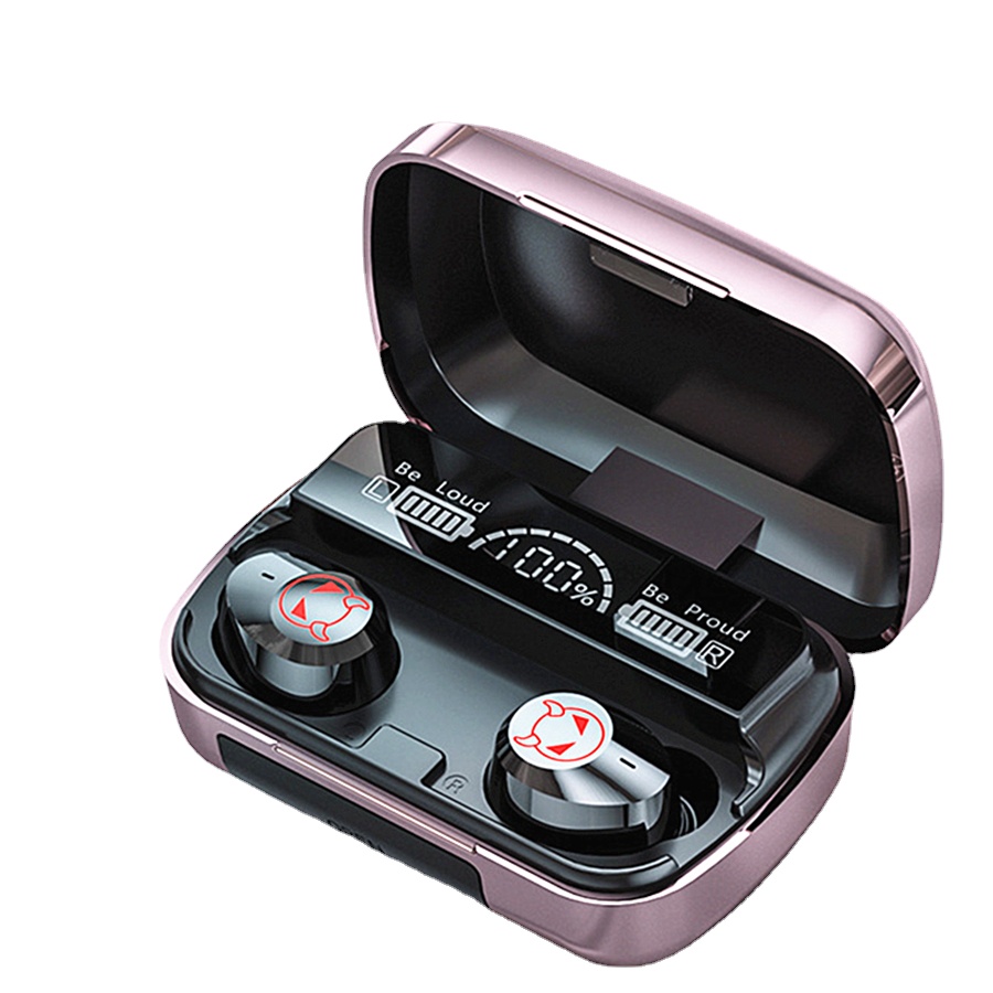 M23 TWS Wireless Bluetooth 5.1 Gaming Earphones 3500mAh Charging Box Headphone 9D Stereo Sports Earbuds Headsets With Microphone
M23 TWS Wireless Bluetooth 5.1 Gaming Earphones 3500mAh Charging Box Headphone 9D Stereo Sports Earbuds Headsets With Microphone