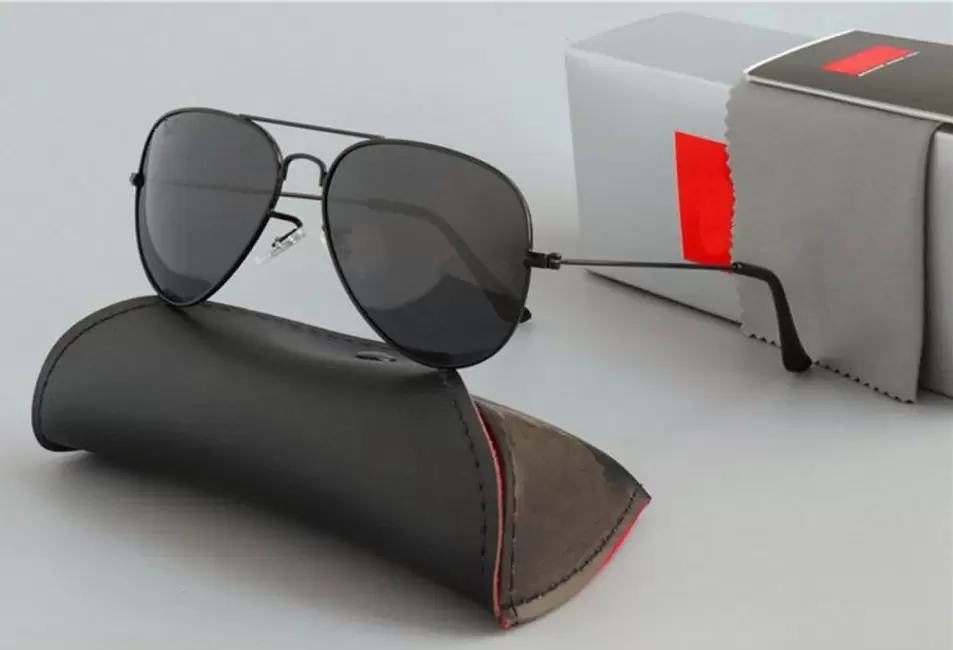 High Quality Ray Men Women Sunglasses Vintage Pilot Aviator Brand Sun Glasses Band UV400 Bans With Box and Case 3025, White;black
High Quality Ray Men Women Sunglasses Vintage Pilot Aviator Brand Sun Glasses Band UV400 Bans With Box and Case 3025, White;black