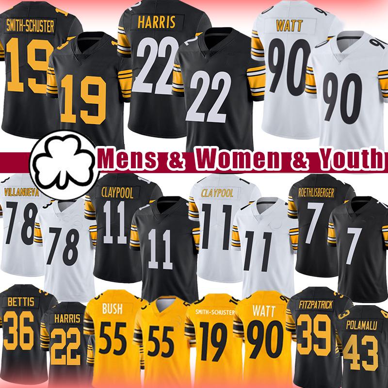 Najee Harris T.J. Watt Football Jersey Chase Claypool Juju Smith-Schuster Ben Roethlisberger Minkah Polamalu Fitzpatrick Devin Bush Alejandro Villanueva, Mens (gangren)
Najee Harris T.J. Watt Football Jersey Chase Claypool Juju Smith-Schuster Ben Roethlisberger Minkah Polamalu Fitzpatrick Devin Bush Alejandro Villanueva, Mens (gangren)