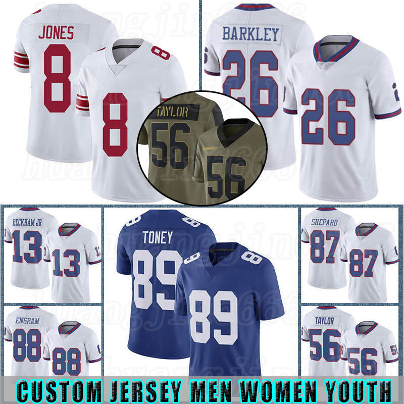 custom 26 Saquon Barkley Men 19 Kenny Golladay Youth 89 Kadarius Toney Football Jersey Daniel Jones Phil Simms Eli Manning Lawrence Taylor, Custom women(juren)
custom 26 Saquon Barkley Men 19 Kenny Golladay Youth 89 Kadarius Toney Football Jersey Daniel Jones Phil Simms Eli Manning Lawrence Taylor, Custom women(juren)