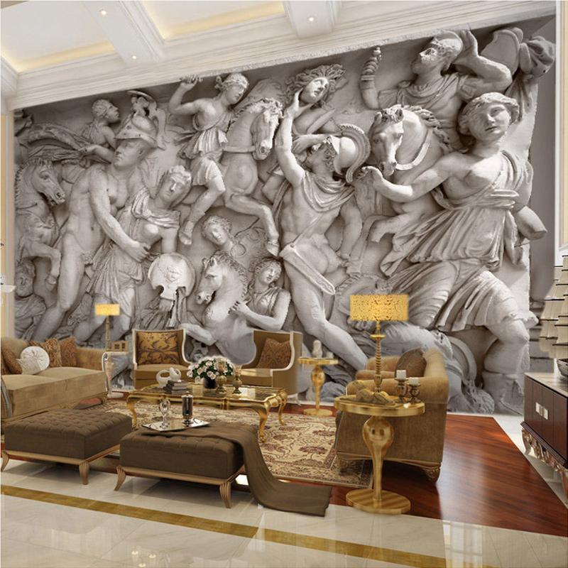 Wallpapers Custom 3D Wall Mural Cloth European Style Retro Roman Statues Art Wallpaper Living Room Restaurant Backdrop Coverings, As pic
Wallpapers Custom 3D Wall Mural Cloth European Style Retro Roman Statues Art Wallpaper Living Room Restaurant Backdrop Coverings, As pic