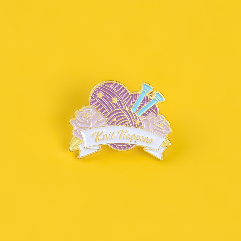 New Purple Yarn Ball Rose Brooch Cartoon Beauty Cute Fashion Enamel Trend Creative Special Korean Version of Female Jewelry Pins, As picture
New Purple Yarn Ball Rose Brooch Cartoon Beauty Cute Fashion Enamel Trend Creative Special Korean Version of Female Jewelry Pins, As picture