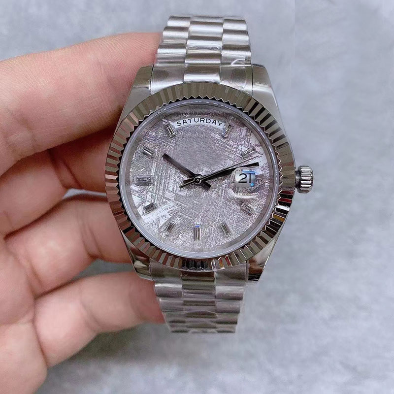 Men Watch 41mm U1 Crystal Cubes Automatic Movement Double Date Gray Dial 316 Stainless Band, Slivery;brown
Men Watch 41mm U1 Crystal Cubes Automatic Movement Double Date Gray Dial 316 Stainless Band, Slivery;brown