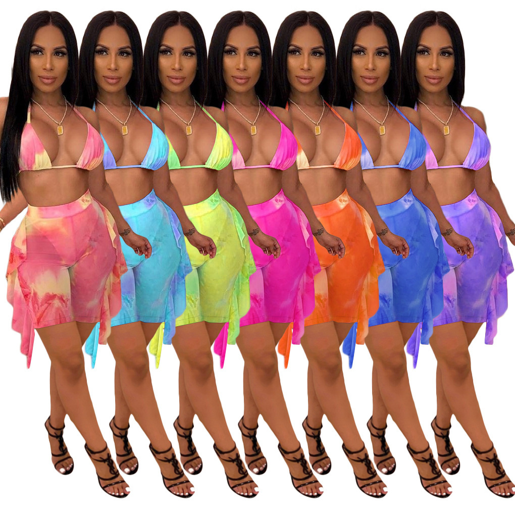 summer women bikini swimsuit designer tie dye printing sexy vest + pants two piece mesh bikini suit slim breathable fitness swimwear 928, Purple
summer women bikini swimsuit designer tie dye printing sexy vest + pants two piece mesh bikini suit slim breathable fitness swimwear 928, Purple