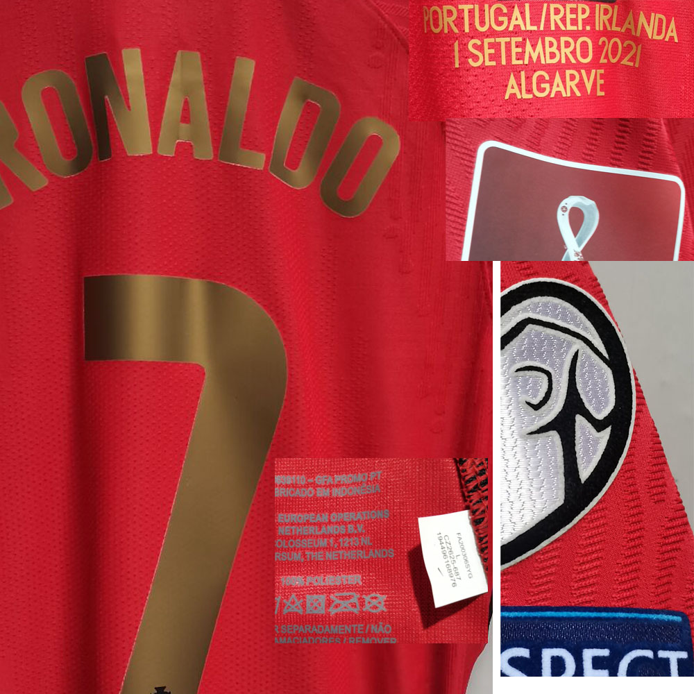 American College Football Wear 2021 Match Worn Playe issue Ronaldo maillot Jersey PEPE Bernardo Fernandes With 111 Goals Records MatchDetails Sports Shirt, Vs ire-land player version
American College Football Wear 2021 Match Worn Playe issue Ronaldo maillot Jersey PEPE Bernardo Fernandes With 111 Goals Records MatchDetails Sports Shirt, Vs ire-land player version