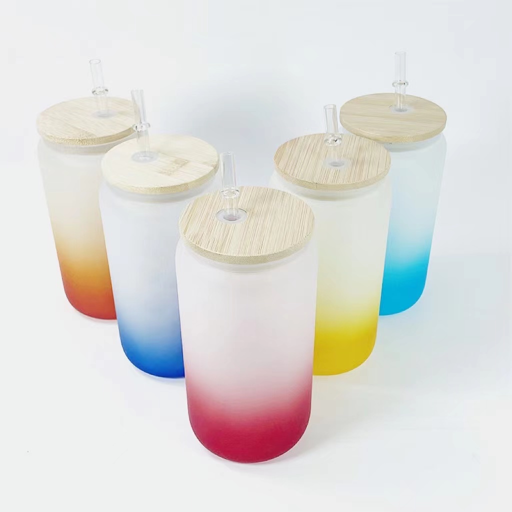 16oz NEW Sublimation Gradient Frosted Glasses tumbler With Wooden Lids&Plastic Straws Straight Blank Water Bottles DIY Heat Transfer Wine Tumblers 6 Color B2, Red
16oz NEW Sublimation Gradient Frosted Glasses tumbler With Wooden Lids&Plastic Straws Straight Blank Water Bottles DIY Heat Transfer Wine Tumblers 6 Color B2, Red