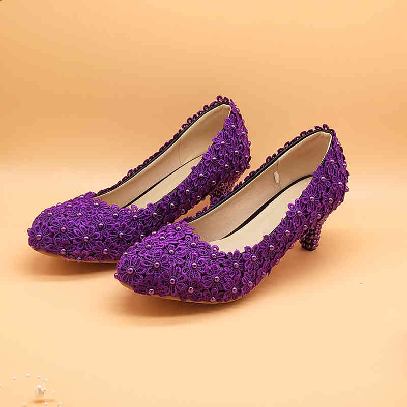 dress shoes purple flower wedding shoes woman thin heel pointed round toe bridal party dress shoe big size i0ys, Black
dress shoes purple flower wedding shoes woman thin heel pointed round toe bridal party dress shoe big size i0ys, Black