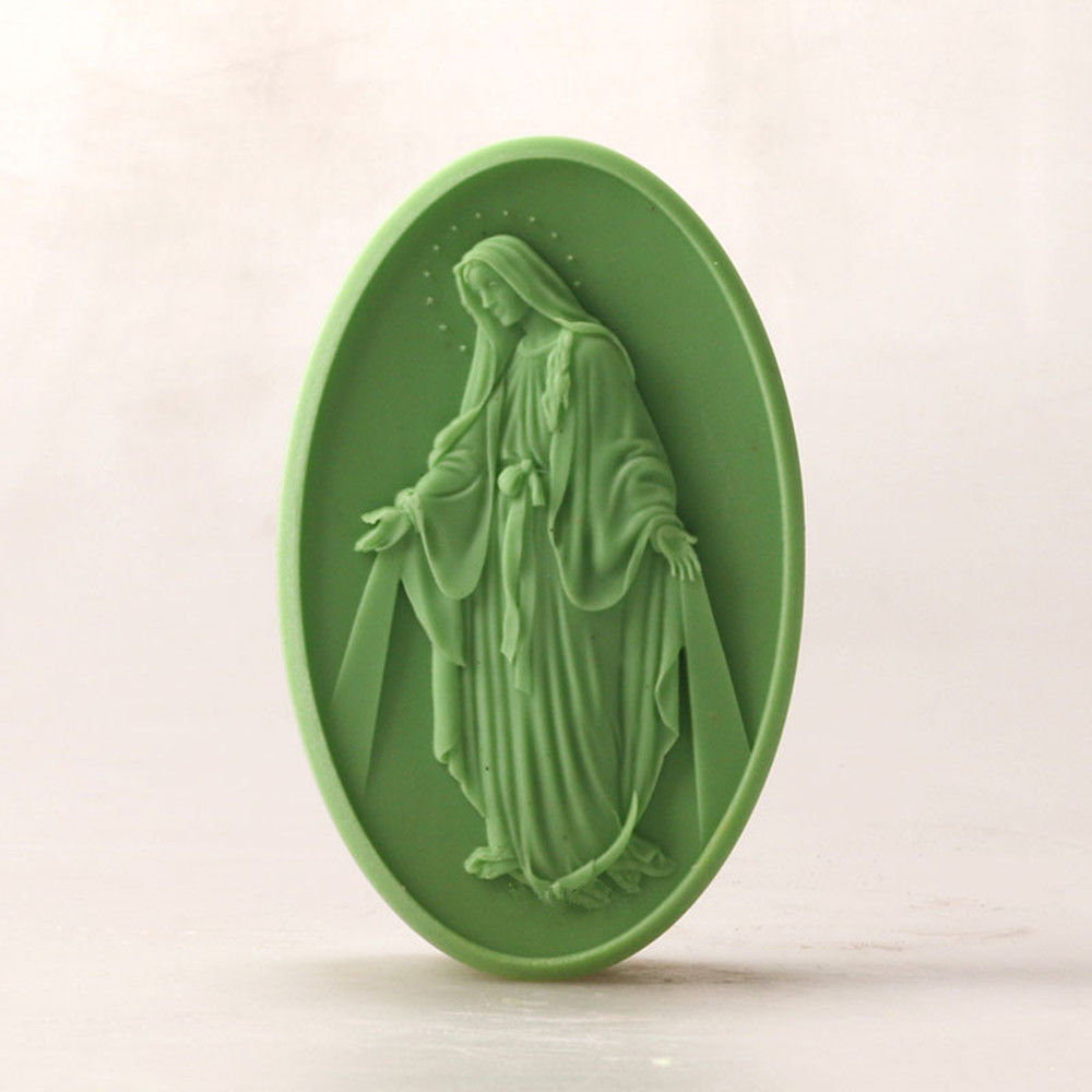 Wholesale The Virgin Mary Handcrafted Soap Molds Silicone Oval DIY Craft Candle Mold
Wholesale The Virgin Mary Handcrafted Soap Molds Silicone Oval DIY Craft Candle Mold