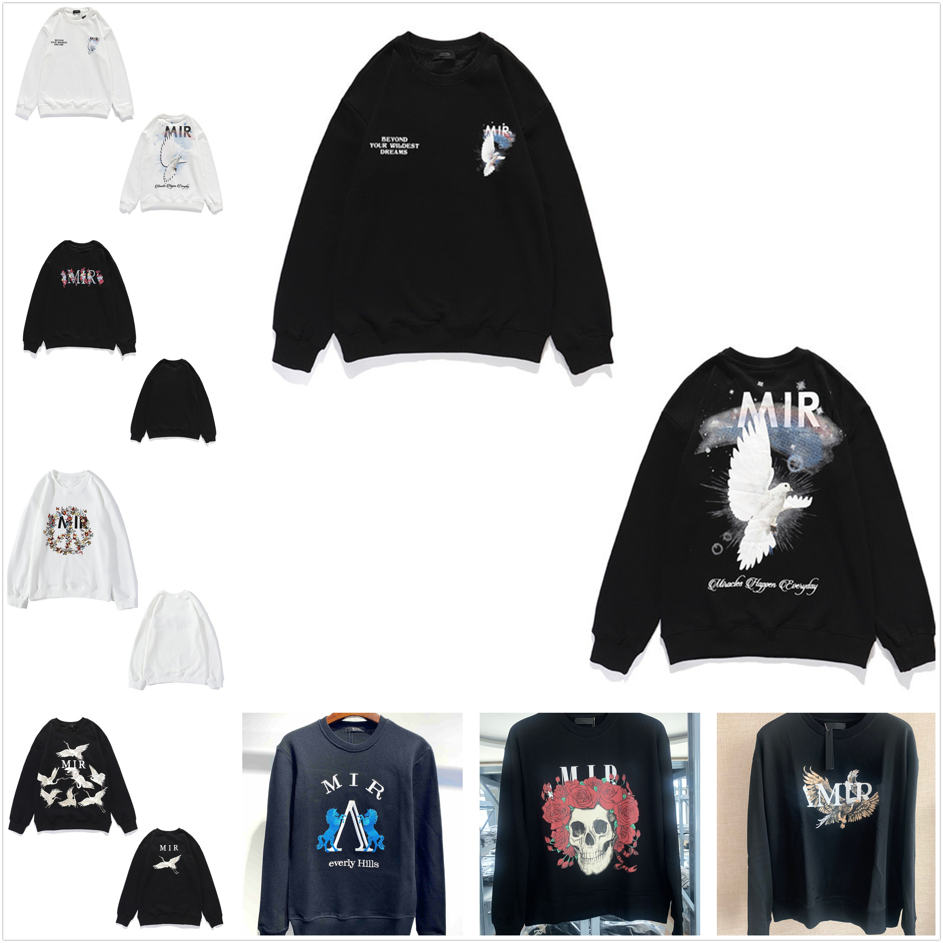 Men's Sweatshirts high quality women's Sweatshirt cotton Hoodies tops round neck pullover letters foam print dove 0101, Black
Men's Sweatshirts high quality women's Sweatshirt cotton Hoodies tops round neck pullover letters foam print dove 0101, Black