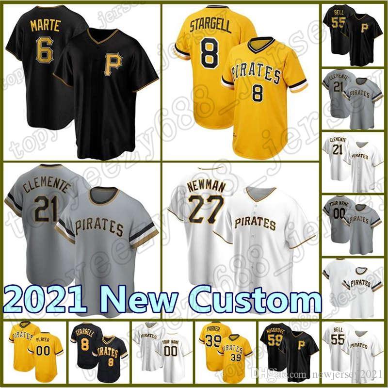 Custom Pirates 21 Roberto Clemente Baseball Jersey Pittsburgh 8 Willie Stargell 55 Josh Bell 6 Starling Marte Parker Archer Tekulve Men, Blue;black
Custom Pirates 21 Roberto Clemente Baseball Jersey Pittsburgh 8 Willie Stargell 55 Josh Bell 6 Starling Marte Parker Archer Tekulve Men, Blue;black