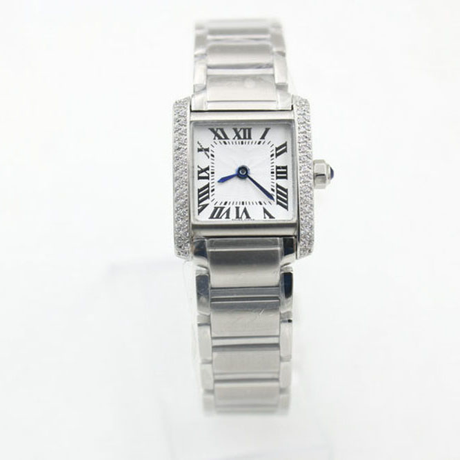 Fashion High Quailty Quartz 28mm watch Tank W5200028 Rome White Dial Silver Stainless Steel Women Watches Casual Dress Couple
Fashion High Quailty Quartz 28mm watch Tank W5200028 Rome White Dial Silver Stainless Steel Women Watches Casual Dress Couple