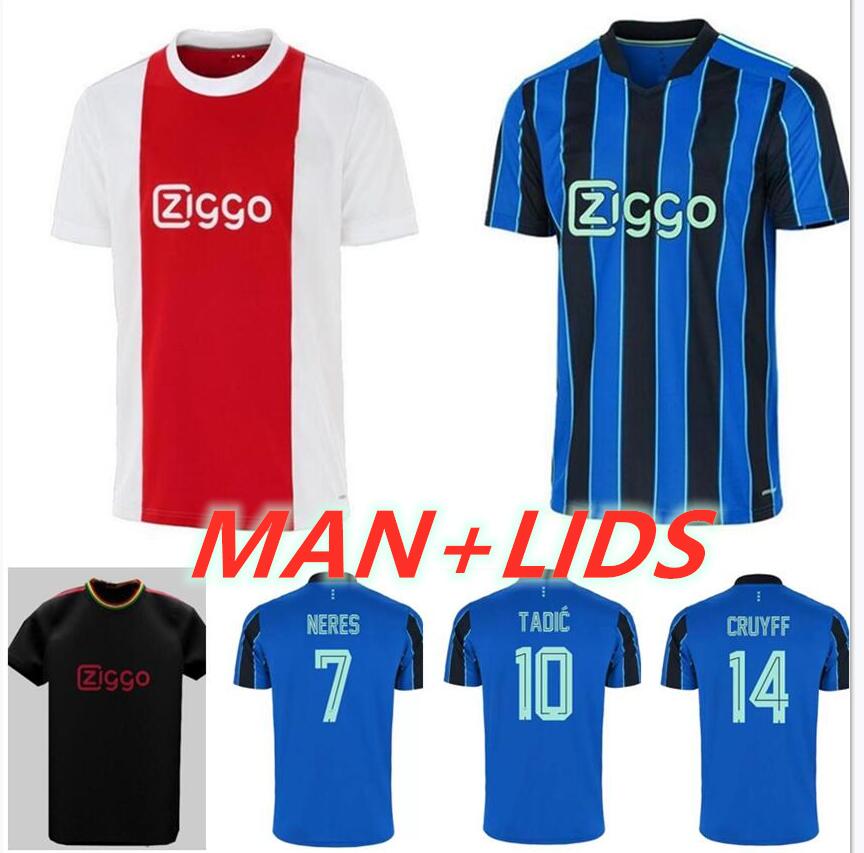 Fans player amsterdam soccer jerseys 2021 2022 KUDUS ANTONY BLIND PROMES TADIC NERES CRUYFF jersey 21 22 men + kids kit football shirt uniforms away blue third black
Fans player amsterdam soccer jerseys 2021 2022 KUDUS ANTONY BLIND PROMES TADIC NERES CRUYFF jersey 21 22 men + kids kit football shirt uniforms away blue third black