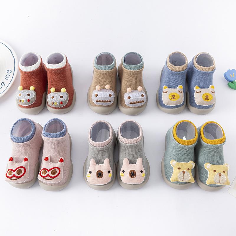 First Walkers Unisex Baby Girls Boys Cute Cartoon Non-slip Cotton Toddler Floor Socks Animal Pattern Walker Shoes For Borns 0-4 Years
First Walkers Unisex Baby Girls Boys Cute Cartoon Non-slip Cotton Toddler Floor Socks Animal Pattern Walker Shoes For Borns 0-4 Years