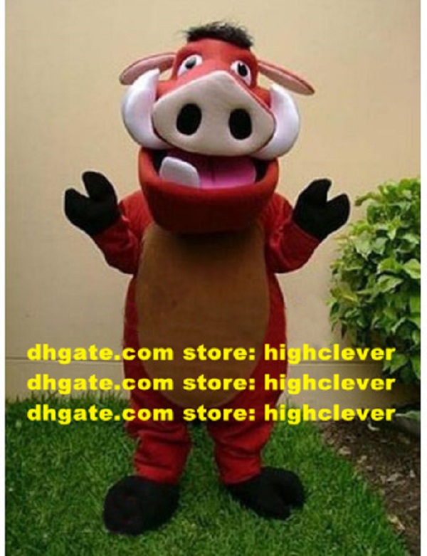 

TUMBA A And Timon Mascot Costume Adult Cartoon Character Outfit Suit Upmarket Upscale Expo Fair Motexha Spoga CX4023 Free Ship, As in photos