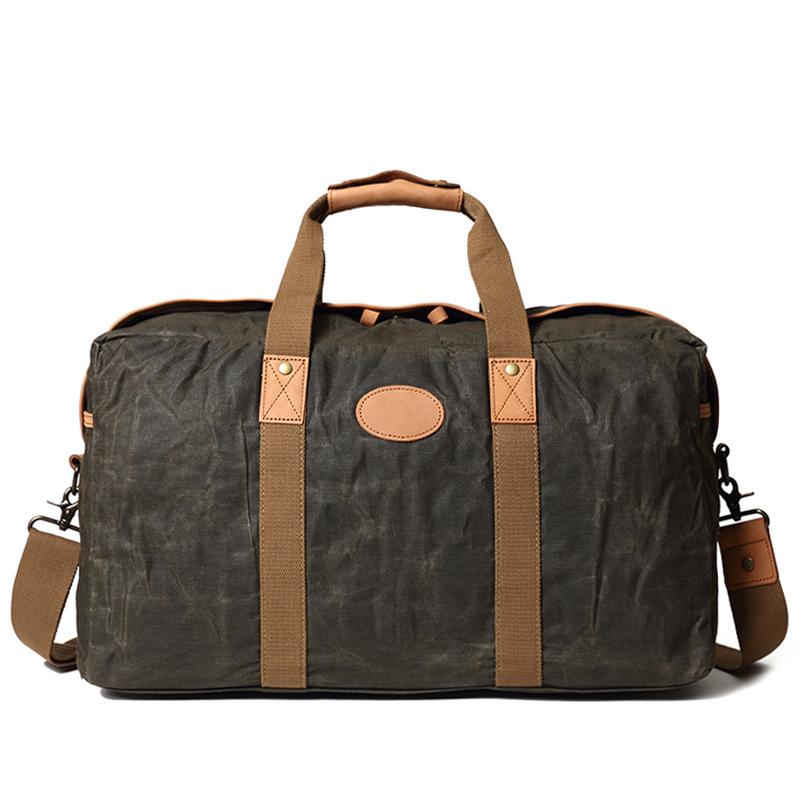 Duffel Bags Travel Style Retro Thick Oil Wax Canvas Fitness Bag Vintage Shoulder Outdoor Gymnastic Valise, Light brown
Duffel Bags Travel Style Retro Thick Oil Wax Canvas Fitness Bag Vintage Shoulder Outdoor Gymnastic Valise, Light brown