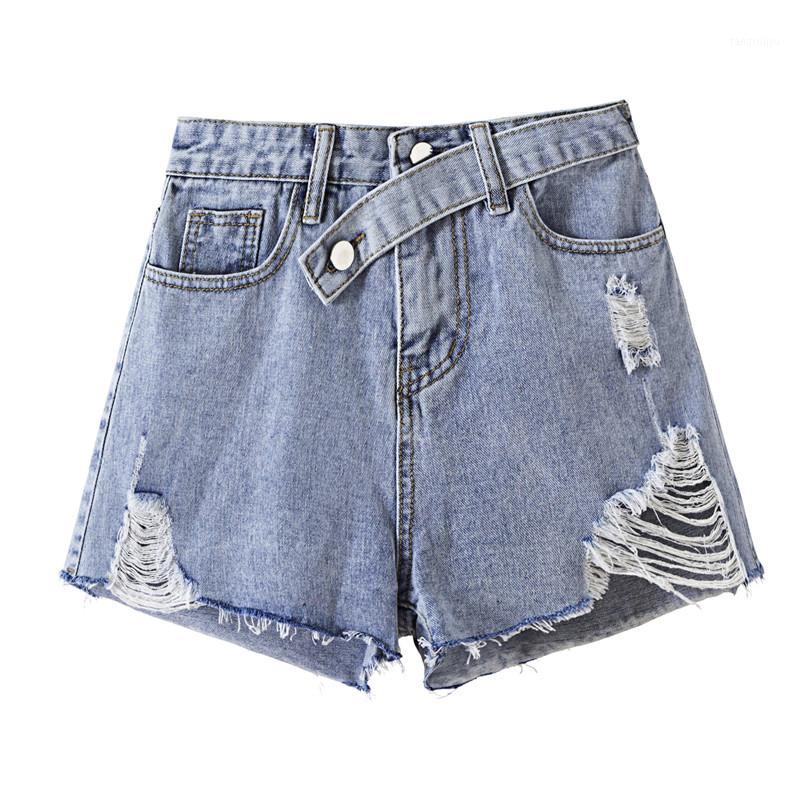 Women's Jeans Cotton Denim Shorts Women 2021 Chic Vintage High Waist Hole Loose Harajuku Irregular Female Pants #6889, Blue
Women's Jeans Cotton Denim Shorts Women 2021 Chic Vintage High Waist Hole Loose Harajuku Irregular Female Pants #6889, Blue