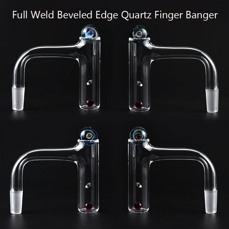 Full Weld Beveled Edge Quartz Finger Banger Smoking Accessories With 6mm ruby, 14mm Universe Caps for glass Water bong dab oil rigs
Full Weld Beveled Edge Quartz Finger Banger Smoking Accessories With 6mm ruby, 14mm Universe Caps for glass Water bong dab oil rigs