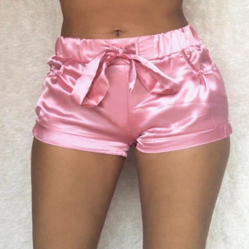 Summer Casual Sexy Women's Shorts Pocket Ladies Soft Slim Stain Fitness Beach Trousers
