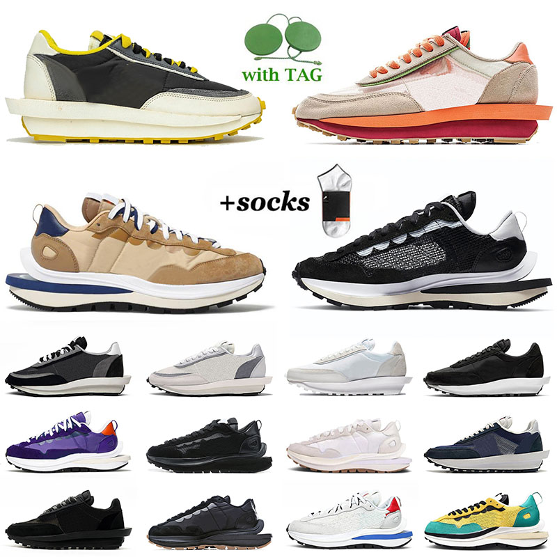 Sacais x Clot Vaporwaffle Pegasus Running Shoes Dark Iris Sesame Blue Void Chunky Dunky Daybreak LDWaffle LDV Waffle Men Women White Nylon T
Sacais x Clot Vaporwaffle Pegasus Running Shoes Dark Iris Sesame Blue Void Chunky Dunky Daybreak LDWaffle LDV Waffle Men Women White Nylon T