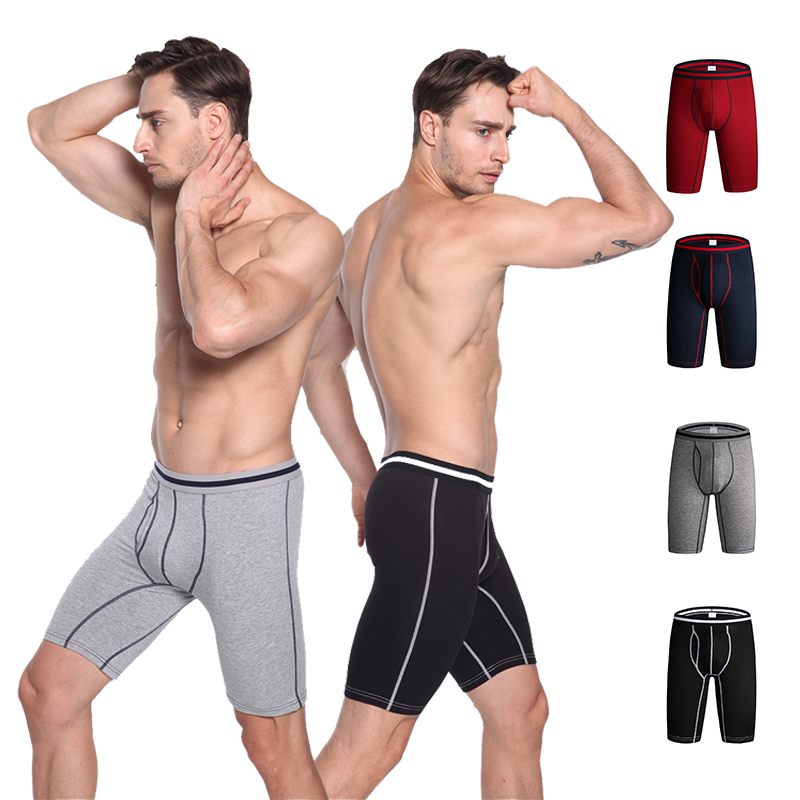 4 Pa Mens Long Leg Boxer Underwear Cotton Man Underpants Male Boxershorts Breathable Fly Open Front Pouch Panties Norcotton, 4red
4 Pa Mens Long Leg Boxer Underwear Cotton Man Underpants Male Boxershorts Breathable Fly Open Front Pouch Panties Norcotton, 4red