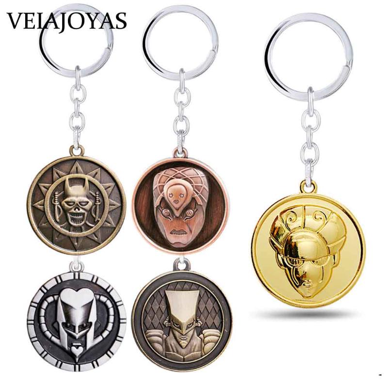 Anime JO BIZARRE ADVENTURE Jotaro Kujo Mask Keychains KILLER QUEEN Arrow ASB Metal Keyring Holder Cosplay Collection Llaveros, Silver
Anime JO BIZARRE ADVENTURE Jotaro Kujo Mask Keychains KILLER QUEEN Arrow ASB Metal Keyring Holder Cosplay Collection Llaveros, Silver