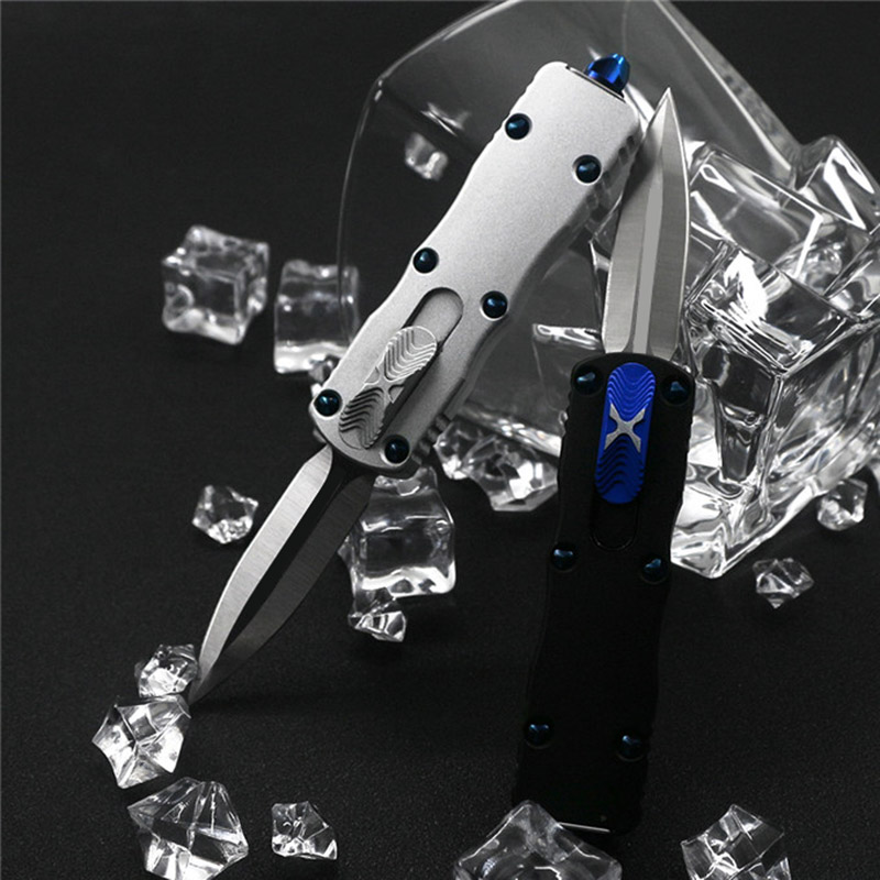 Micmt Mini Automatic Knife Out The Front Double Action Outdoor Hunting Self Defense Pocket Survival Auto Knives UT88 UT85 BM 3300 3310 3400 9600 Exocet Infidel Mafia
Micmt Mini Automatic Knife Out The Front Double Action Outdoor Hunting Self Defense Pocket Survival Auto Knives UT88 UT85 BM 3300 3310 3400 9600 Exocet Infidel Mafia