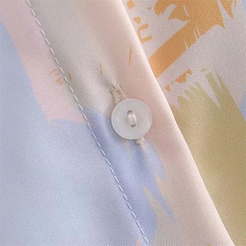 Spring Women Summer Tie-Dyed Blouse Long Sleeve Womens Tops And Blouses Vintage Women Shirts Blusas Roupa Feminina 210520