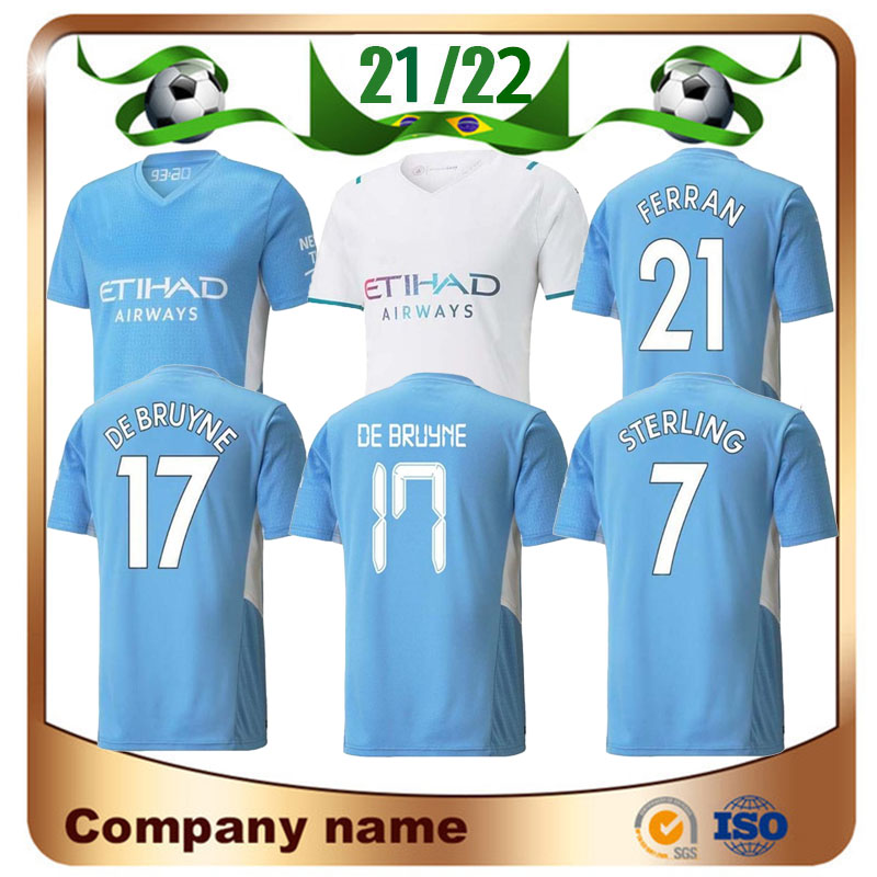21/22 Manchester DE BRUYNE KUN AGUERO soccer jersey 2021 Home City STERLING G.JESUS MAHREZ BERNARDO MENDY football shirts uniform, 21/22 home patch
21/22 Manchester DE BRUYNE KUN AGUERO soccer jersey 2021 Home City STERLING G.JESUS MAHREZ BERNARDO MENDY football shirts uniform, 21/22 home patch