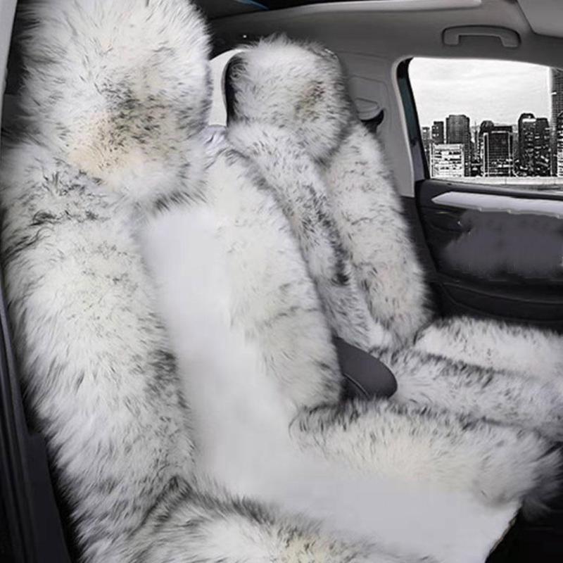 Car Seat Covers Universal Luxury 100% Australian Sheepskin Autumn Winter Warm Cover Auto Interior Accessories
Car Seat Covers Universal Luxury 100% Australian Sheepskin Autumn Winter Warm Cover Auto Interior Accessories