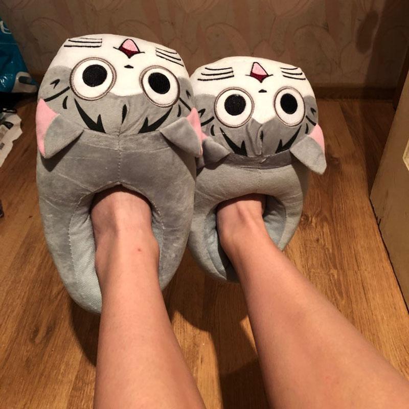Comfortable Winter Shoes Women Warm Sports Slippers Plush Sandals Indoor Flip-flops Non-slip Home Cat Lover Slides, Black
Comfortable Winter Shoes Women Warm Sports Slippers Plush Sandals Indoor Flip-flops Non-slip Home Cat Lover Slides, Black