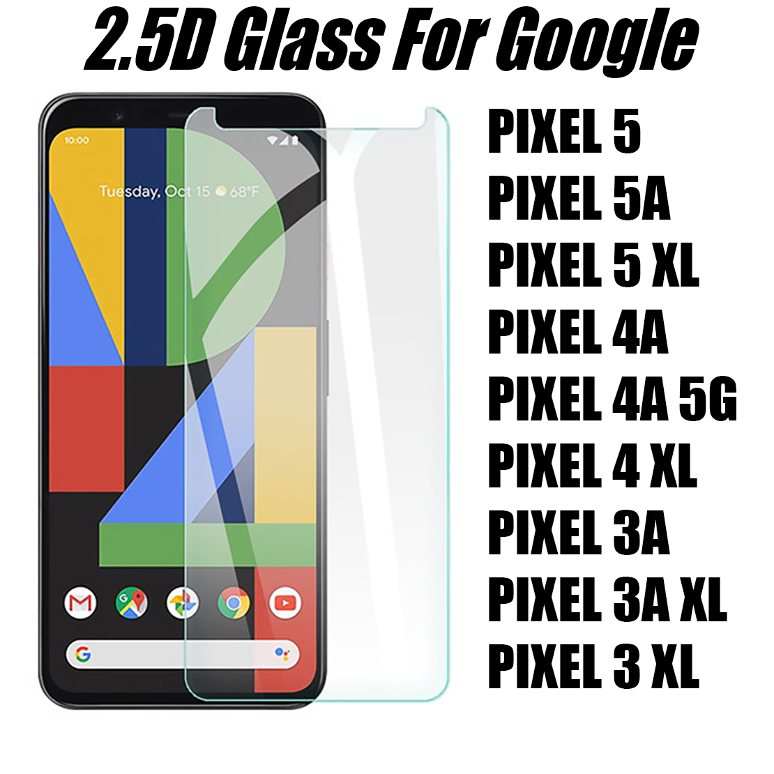 2.5D 0.33MM Clear Tempered Glass Phone Screen Protector for Google Pixel 5 5XL 5A 4 4A 4XL 5G 50PCS/PACK ACCEPT MIXED ORDER
2.5D 0.33MM Clear Tempered Glass Phone Screen Protector for Google Pixel 5 5XL 5A 4 4A 4XL 5G 50PCS/PACK ACCEPT MIXED ORDER