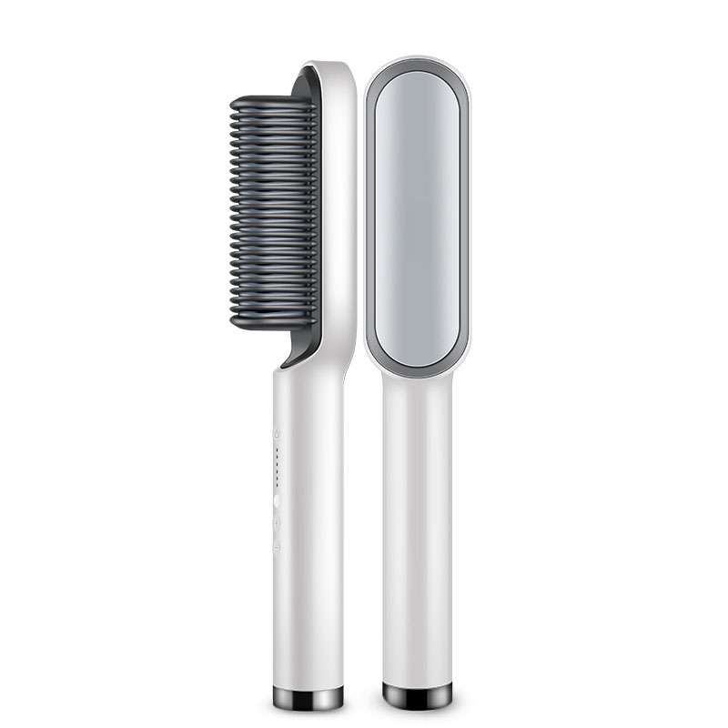Multifunctional Professional Hair Straightener Brush Tourmaline Ceramic Hair Curler Comb Beard Straightening Curling Iron
Multifunctional Professional Hair Straightener Brush Tourmaline Ceramic Hair Curler Comb Beard Straightening Curling Iron