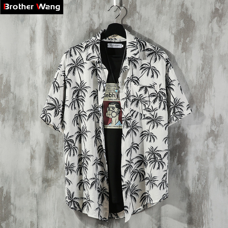 9 Color Summer Mens Flower Shirt 2020 New Fashion Casual Hawaiian Beach Short Sleeve Shirt Male Clothes Plus Size 4XL 5XL, White;black
9 Color Summer Mens Flower Shirt 2020 New Fashion Casual Hawaiian Beach Short Sleeve Shirt Male Clothes Plus Size 4XL 5XL, White;black