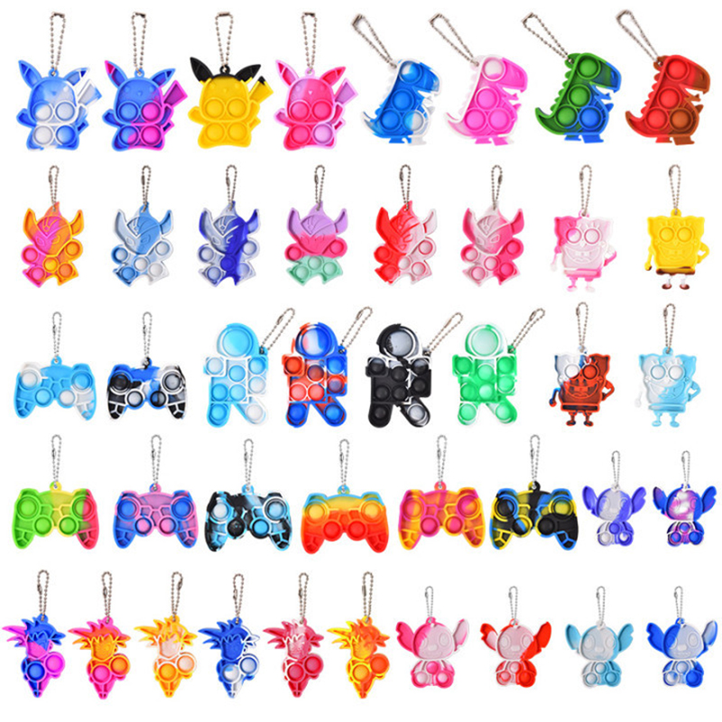 Fidget Keychain Pendant Toys Squeeze Press Bubbles Push Sensory Bubble Decompression Toy Children Adult Key Ring Pendants Educational Anti-stress Decor Bag
Fidget Keychain Pendant Toys Squeeze Press Bubbles Push Sensory Bubble Decompression Toy Children Adult Key Ring Pendants Educational Anti-stress Decor Bag