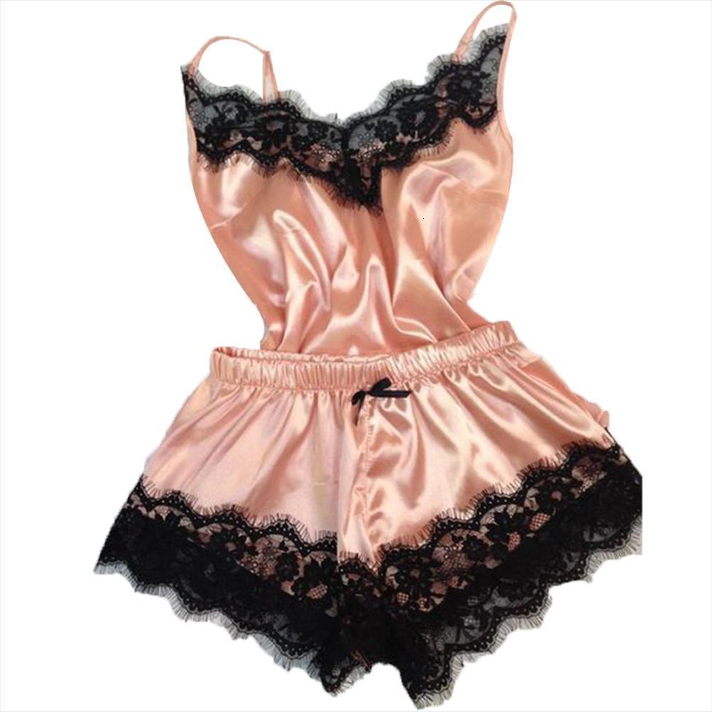 2021 Women Nightwear Set Sexy Top Shorts Silk Lace Satin Sleepwear V Neck Pajamas Sling Lingerie Casual Loose Solid Sleeveless Summer, White
2021 Women Nightwear Set Sexy Top Shorts Silk Lace Satin Sleepwear V Neck Pajamas Sling Lingerie Casual Loose Solid Sleeveless Summer, White