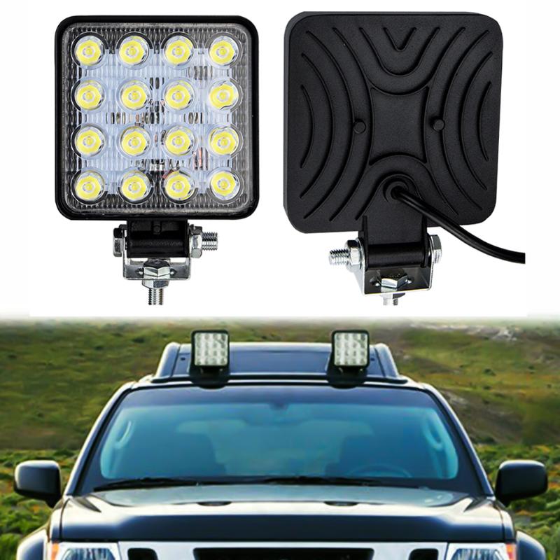 Working Light Offroad Driving Lights Road Fog Lamp For Trucks SUVs ATVs 2Pcs 4Inch 48W Square LED Work Bar Flood Beam
Working Light Offroad Driving Lights Road Fog Lamp For Trucks SUVs ATVs 2Pcs 4Inch 48W Square LED Work Bar Flood Beam