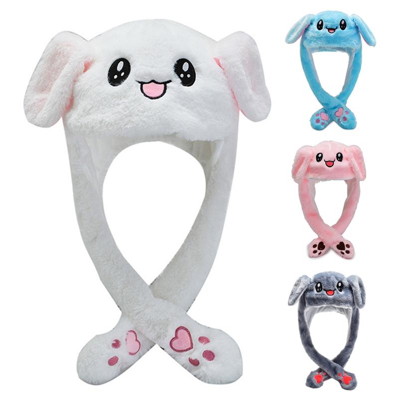 Beanie/Skull Caps 2021 Women's Hat Beanie Plush Can Moving Ears With Shine Earflaps Movable For Women/Child/Girls, Blue;gray
Beanie/Skull Caps 2021 Women's Hat Beanie Plush Can Moving Ears With Shine Earflaps Movable For Women/Child/Girls, Blue;gray