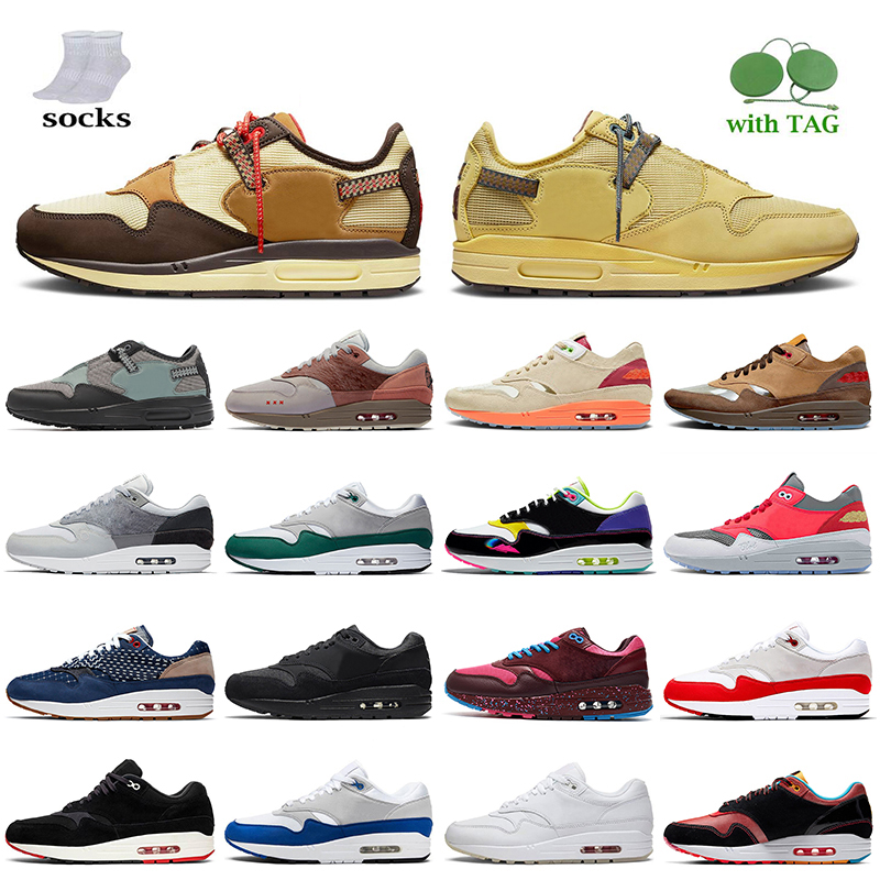 Women Mens Trainers Running Shoes Travis Scotts Cactus Jack Baroque Brown AirMax1 Cave Stone Saturn Gold Denham Parra Amsterdam Fashion Clot Kiss Of Death Sneakers, A33 bacon 36-45
Women Mens Trainers Running Shoes Travis Scotts Cactus Jack Baroque Brown AirMax1 Cave Stone Saturn Gold Denham Parra Amsterdam Fashion Clot Kiss Of Death Sneakers, A33 bacon 36-45