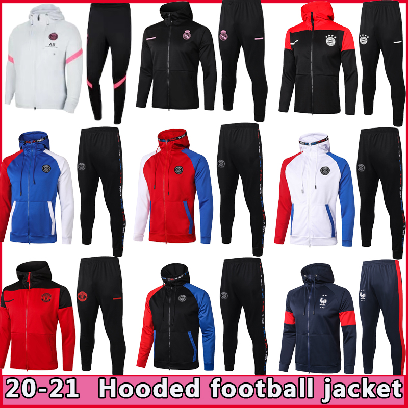 2020 2021 2022 Real Madrid Inter Men Hooded Football Training Hooded Suits Paris MBAPPE Survetement Soccer Hooded training suit Tracksuit Kit, Black
2020 2021 2022 Real Madrid Inter Men Hooded Football Training Hooded Suits Paris MBAPPE Survetement Soccer Hooded training suit Tracksuit Kit, Black