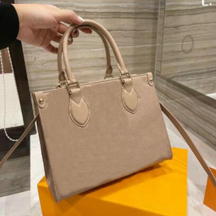 Designers 25CM Onthego Shopping Bags crossbody Genuine leather book tote Handbag embossed women Shoulder handbags purse VL45124, Black
Designers 25CM Onthego Shopping Bags crossbody Genuine leather book tote Handbag embossed women Shoulder handbags purse VL45124, Black