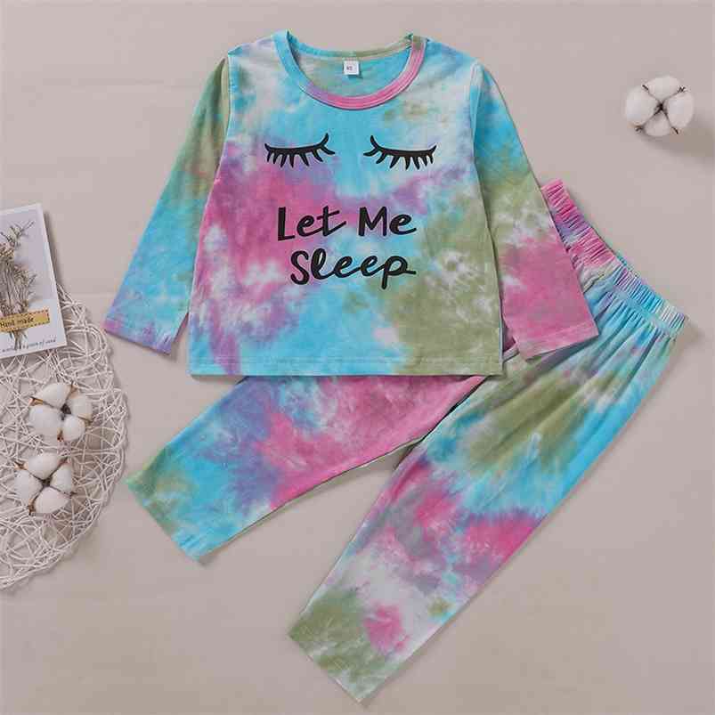Winter Children Sets Casual Long Sleeve O Neck Print Eyes Letter T-shirt Tie-dye Trousers Cute Child Clothes -4T 210629, Multi
Winter Children Sets Casual Long Sleeve O Neck Print Eyes Letter T-shirt Tie-dye Trousers Cute Child Clothes -4T 210629, Multi
